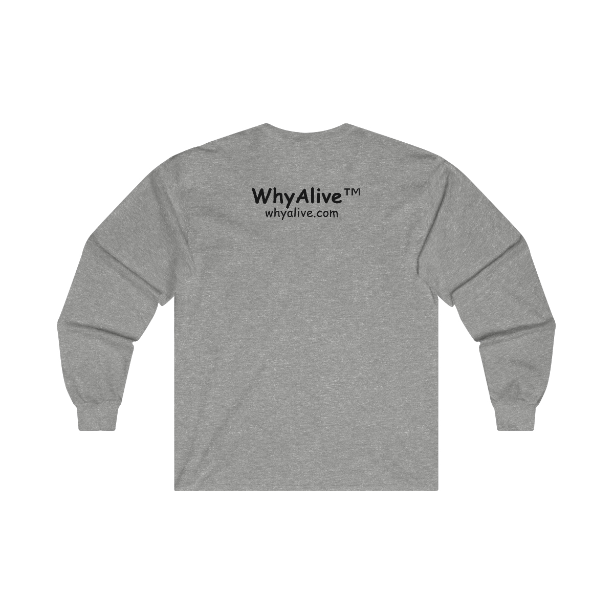 A Christian I Am Cross in black lettering, long tee shirt from United States