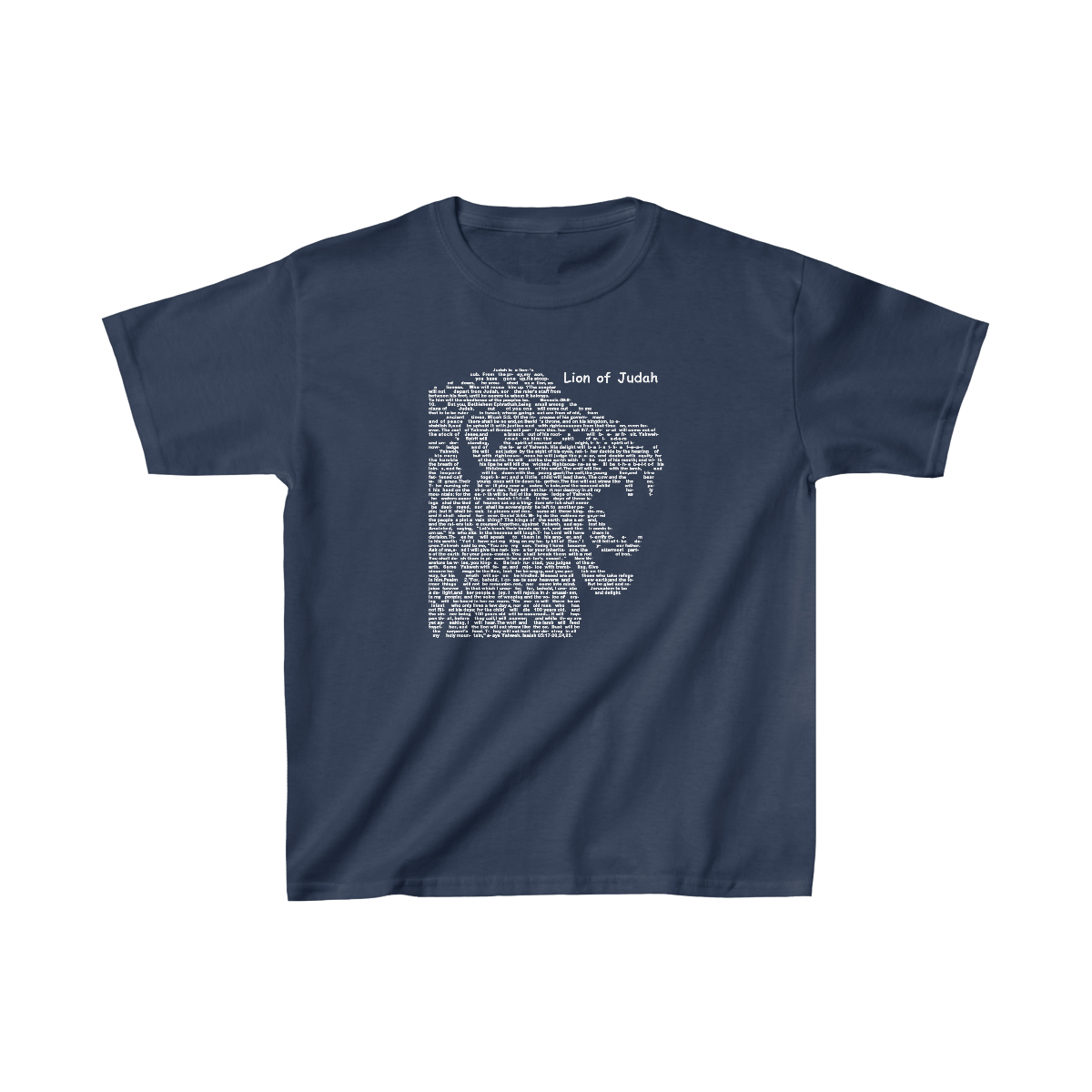 Child's Lion of Judah in white lettering