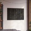 Alpha-Bet Map of Hebrew 36" x 24" (175gsm Matte Poster from United States. Made for 36" x 24" but 30" x 20" is legible.)