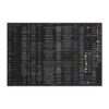 Alpha-Bet Map of Hebrew (200gsm Indoor Outdoor Silk Poster from United Kingdom, 36" x 24" only)